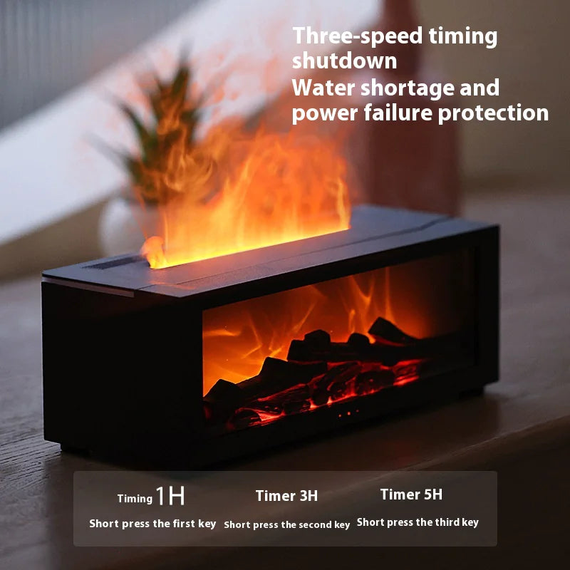 Fireplace Flame Humidifier with Remote & Aromatherapy (Copy)