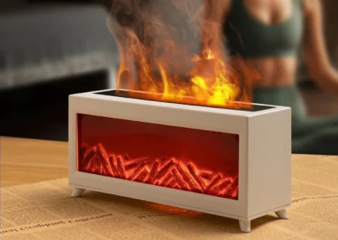 Fireplace Flame Humidifier with Remote & Aromatherapy (Copy)