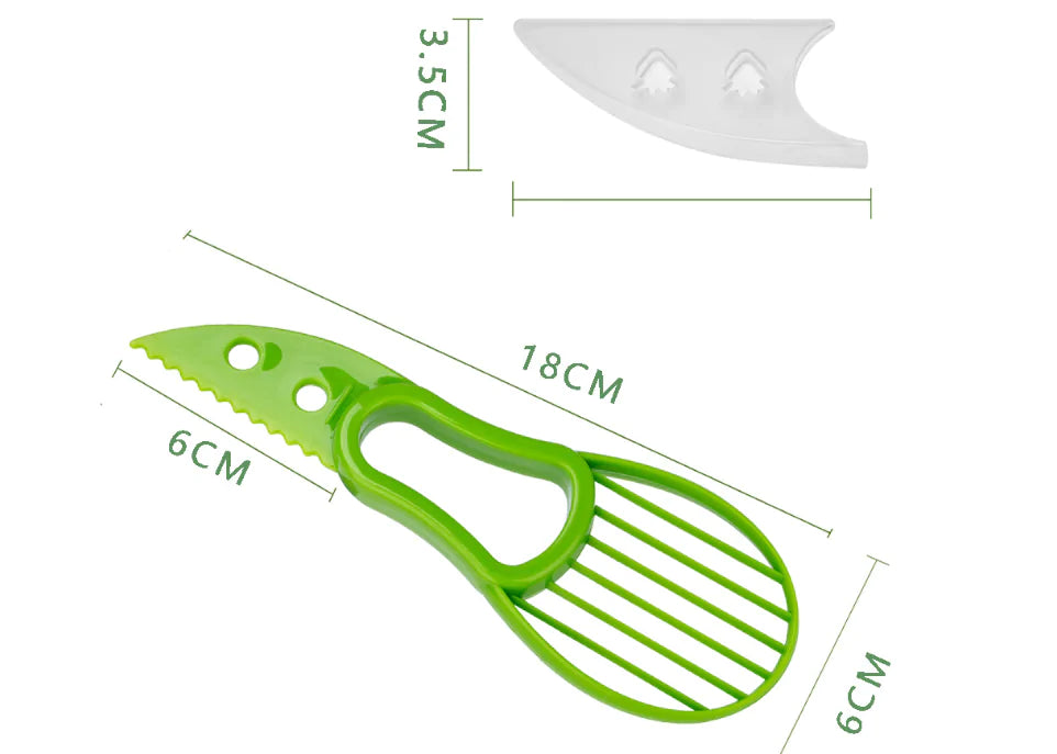 Avocado Fruit Plastic Cutter